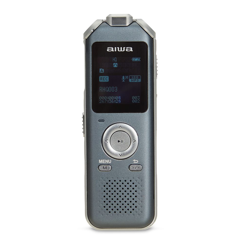 Aiwa DVR-M700, 275 h, MP3, WAV, OLED, USB, USB Type-C, Litium