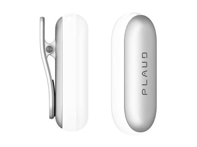 PLAUD NotePin - Monteringssats för digital röstinspelare - månsilver - för NotePin