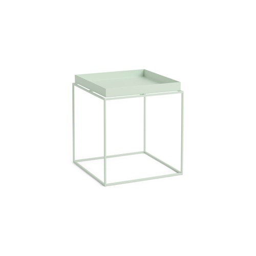 HAY - Tray Bord - Medium - 40x40x44 cm - Mjuk Mint