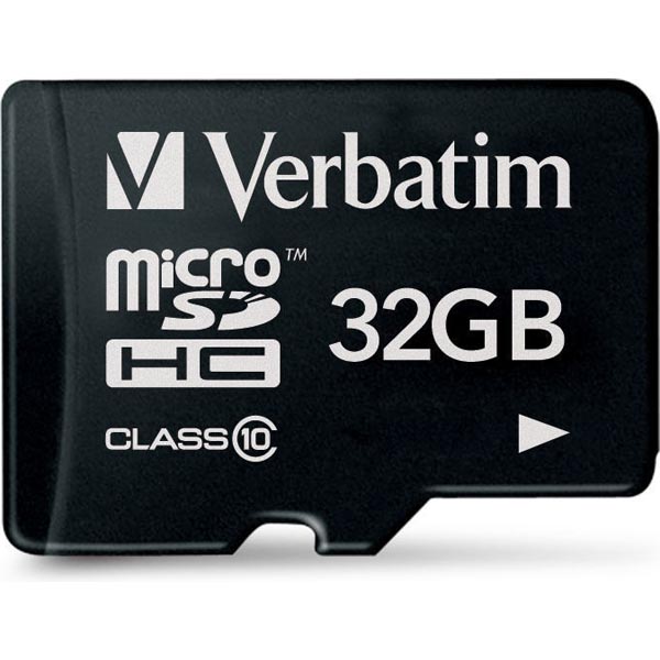 Micro Secure Digital SDHC 32 GB Verbatim, Class10, bild 4