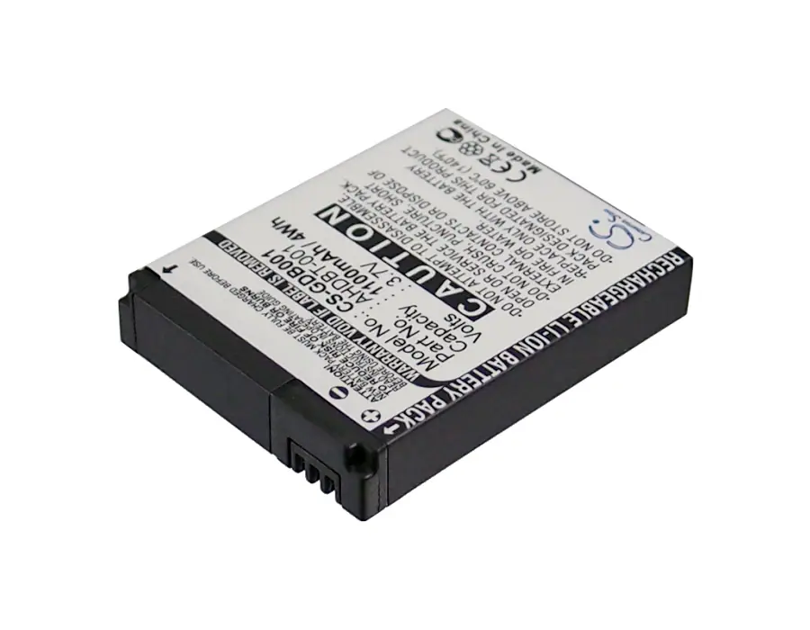 Cameron Sino batteri AHDBT-001 / ABPAK-001 / AHDBT-002 till GoPro Hero 2 / Hero / HD Hero / CS-GDB001