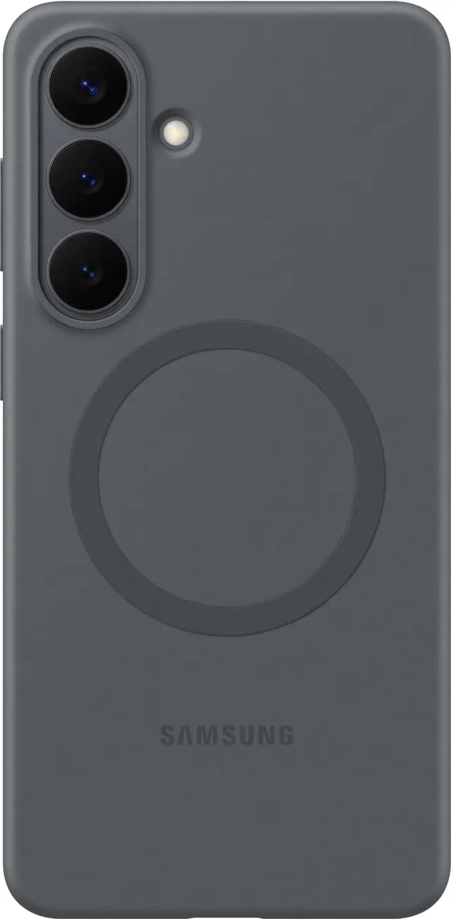 Samsung Galaxy S26 Ultra+ Silicone Magnet-skal, svart