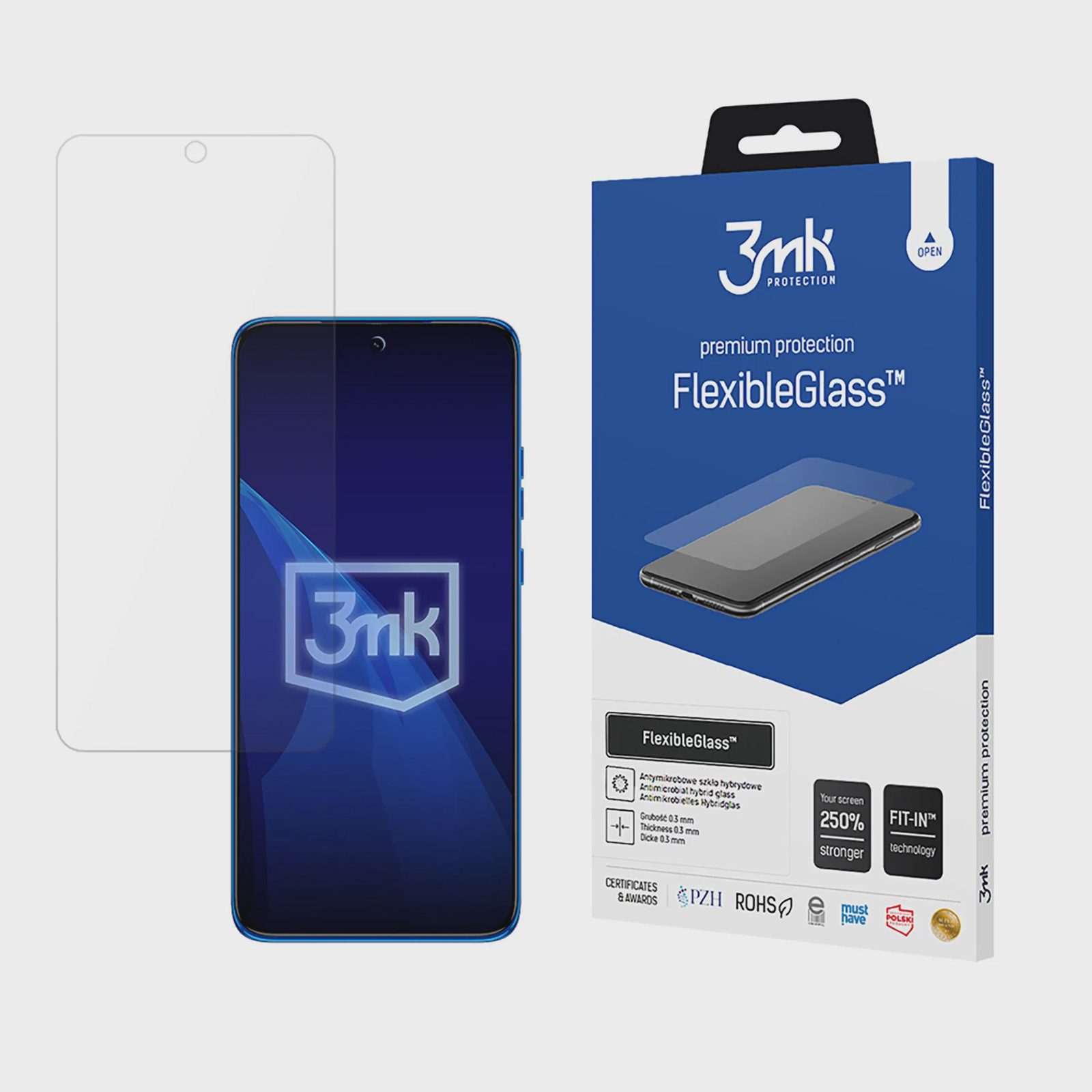Härdat glas 3mk FlexibleGlass till Motorola Edge 50 Neo