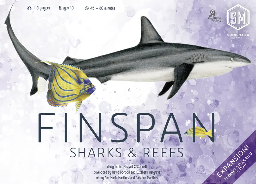 Finspan: Sharks & Reefs Expansion (Engelsk)