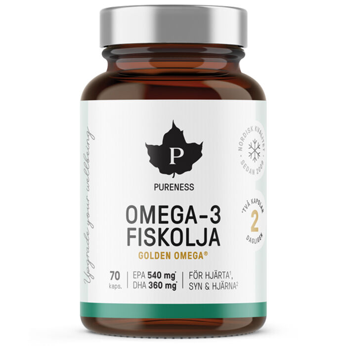 Pureness Omega-3 Fiskolja 70 st, bild 3