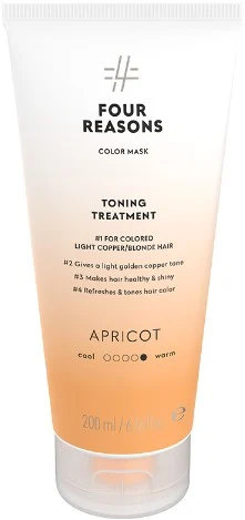 Four Reasons Color Mask Toning Treatment Apricot, bild 2