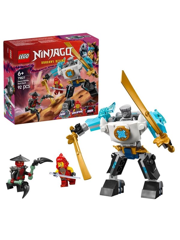 LEGO Ninjago Zanes stridsrobotdräkt 71827, bild 3