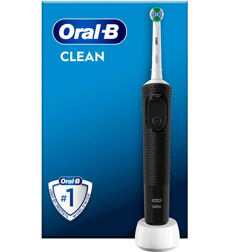 Oral-B Vitality Pro Clean CrossAction eltandborste, svart, bild 2