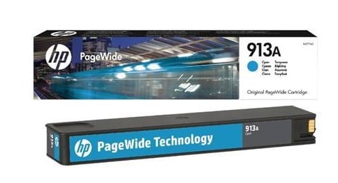 HP 913A 1 Styck Original bläckpatron, cyan f6t77ae, bild 5