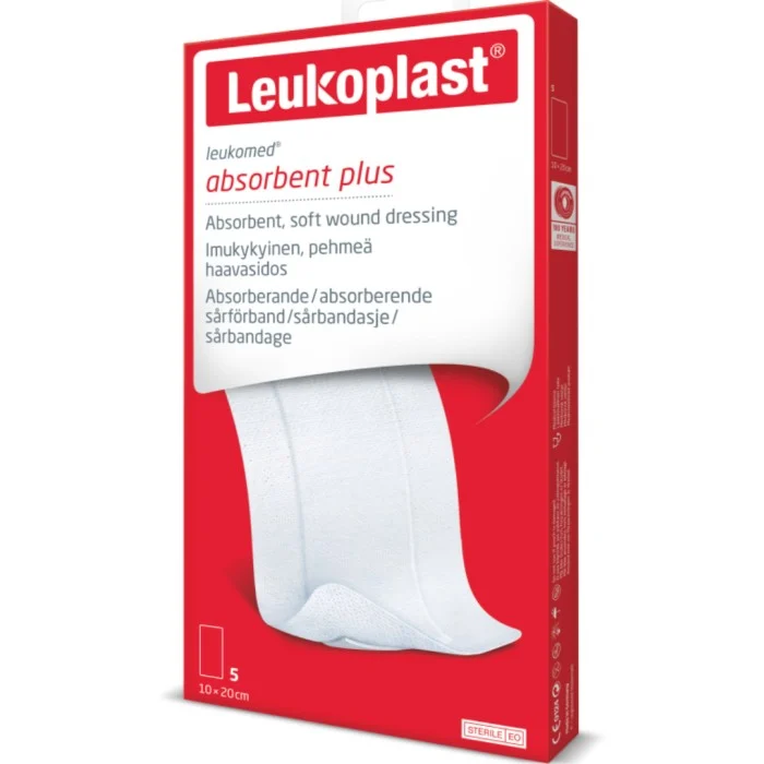 Leukoplast Leukomed Snabbförband 10 x 20 cm, 5 st