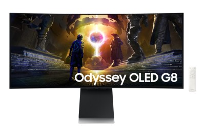 Samsung Odyssey OLED G8 G85SD 34" UWQHD gamingskärm, bild 5