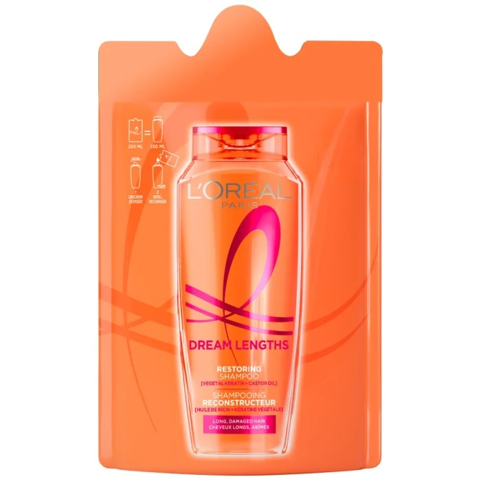 L'Oréal Paris Elvital Dream Length Shampoo 250 ml Refill, bild 3