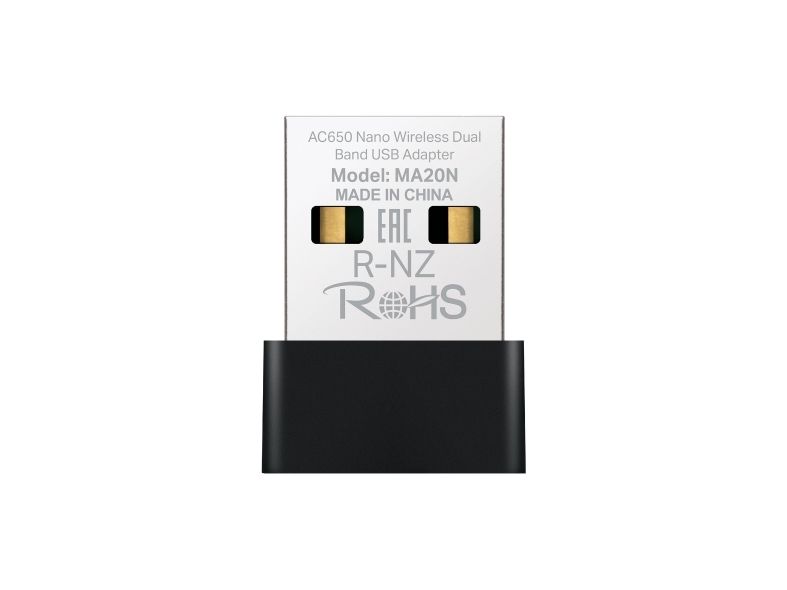 Mercusys MA20N AC650 USB-nätverksadapter
