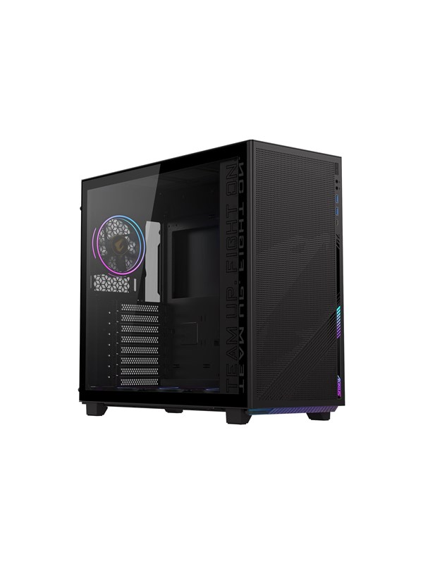 GIGABYTE AORUS C400 GLASS - Chassi - Tower - Svart
