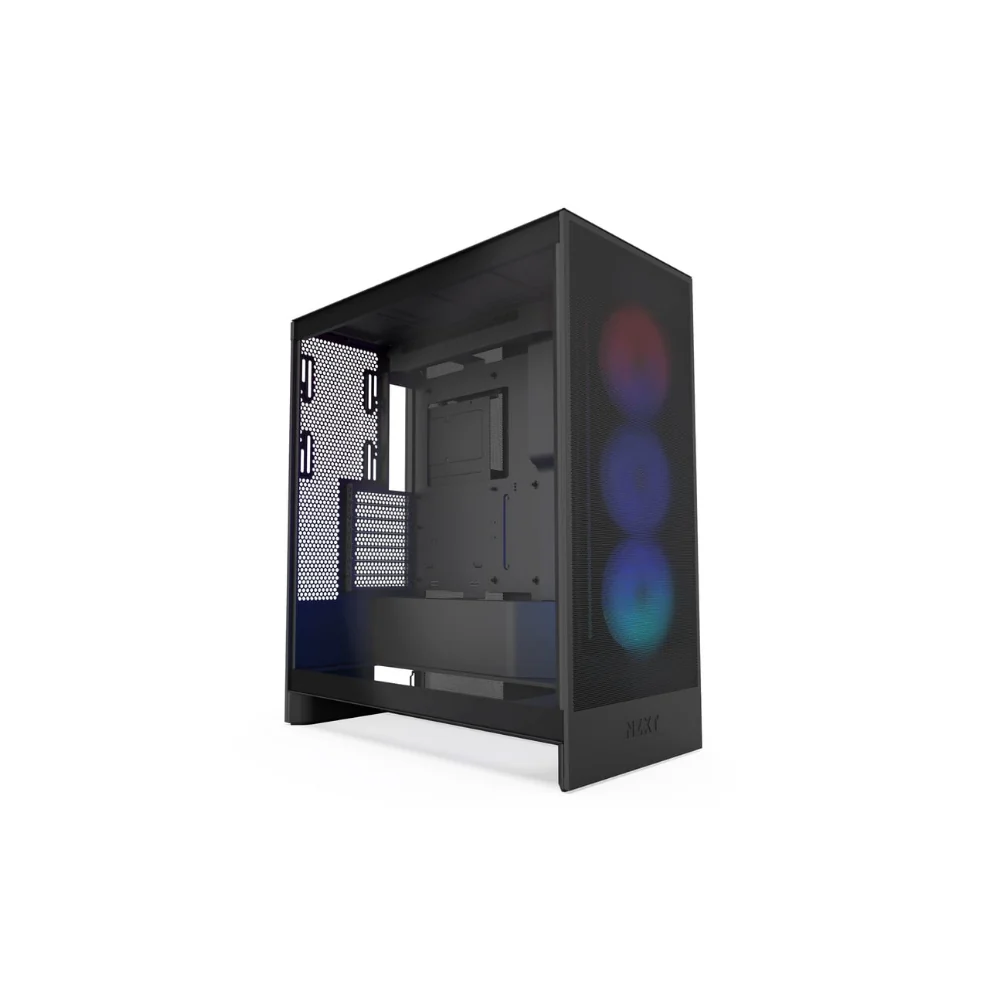 NZXT H7 Flow RGB 2024 PC-chassi (svart)