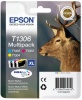 Epson T1306, Multipack XL 3 färger, c:a 770 sid