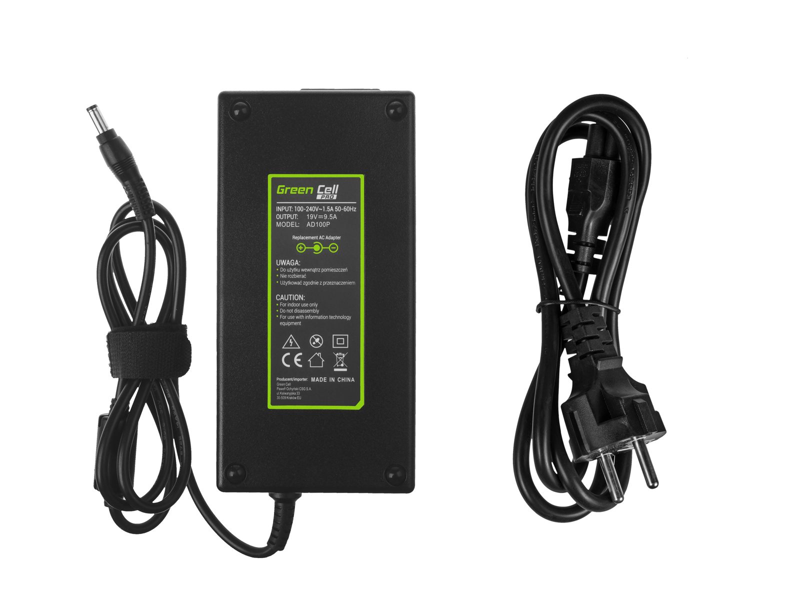 Green Cell laddare / AC Adapter till AC Adapter MSI GT60 Asus ROG G75, bild 3