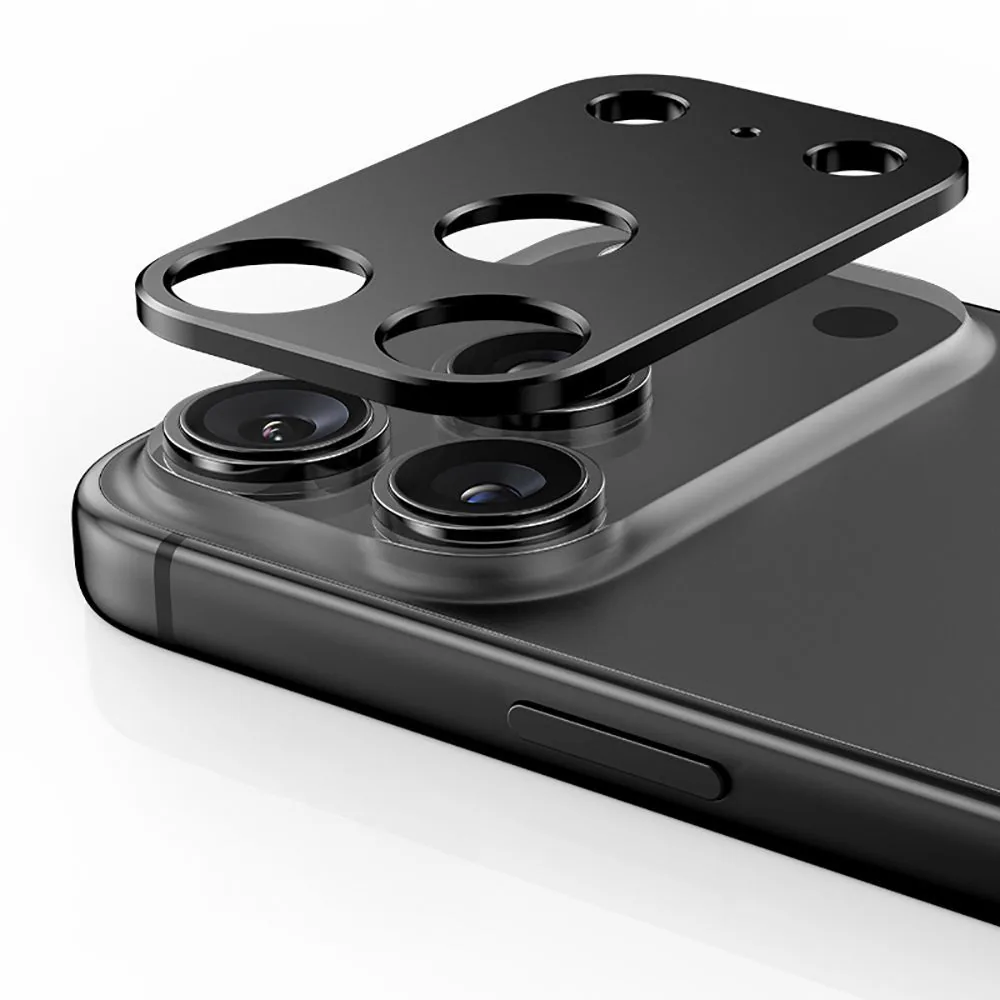 Tech-Protect Camalloy Fit+ kameraskydd för iPhone 17 Pro Max - Silver, bild 2