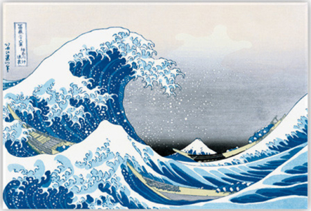 Hokusai Great Wave Standard Magnet