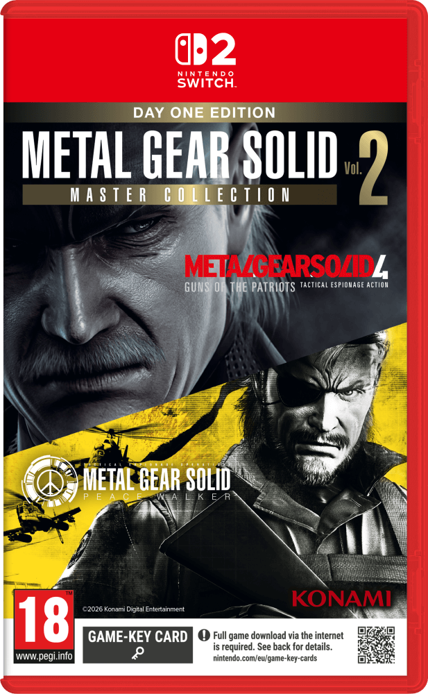 Metal Gear Solid: Master Collection Vol. 2 - Dag Ett-utgåvan (Switch 2)
