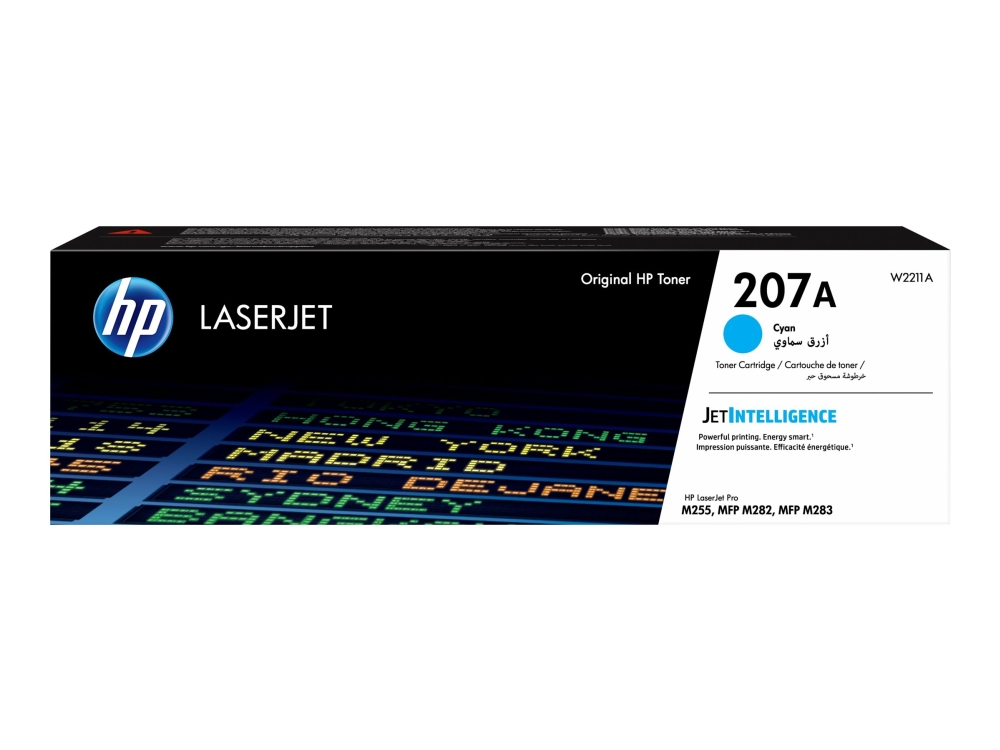 HP 207A 1 Styck Original, cyan w2211a