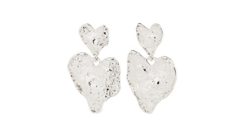 PILGRIM - RYAN Earrings - Silver Plated - 51 mm, bild 3