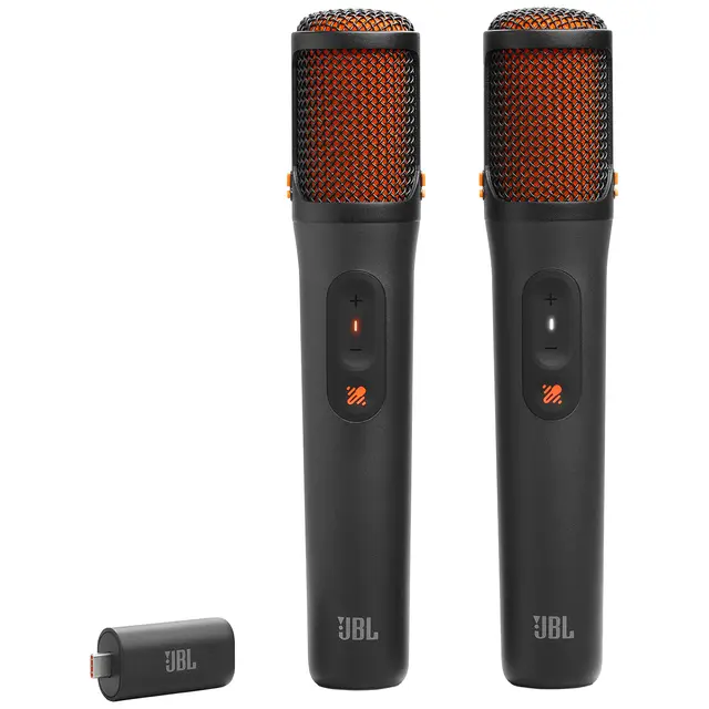 JBL EasySing Mics trådlösa karaokemikrofoner, svart