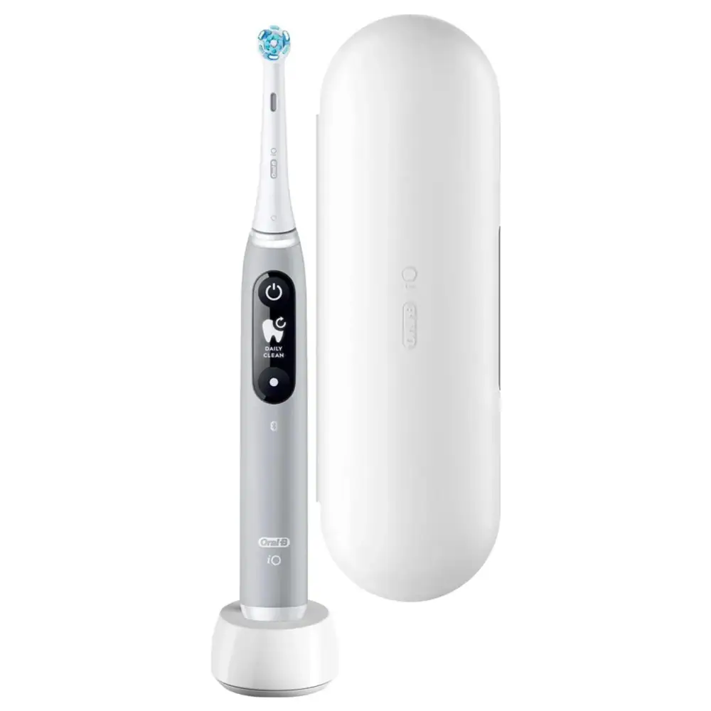 Oral-B iO6 eltandborste, 5 lägen, grå opal