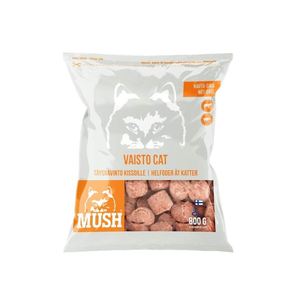 Mush Vaisto Cat Nöt-Gris 800 g