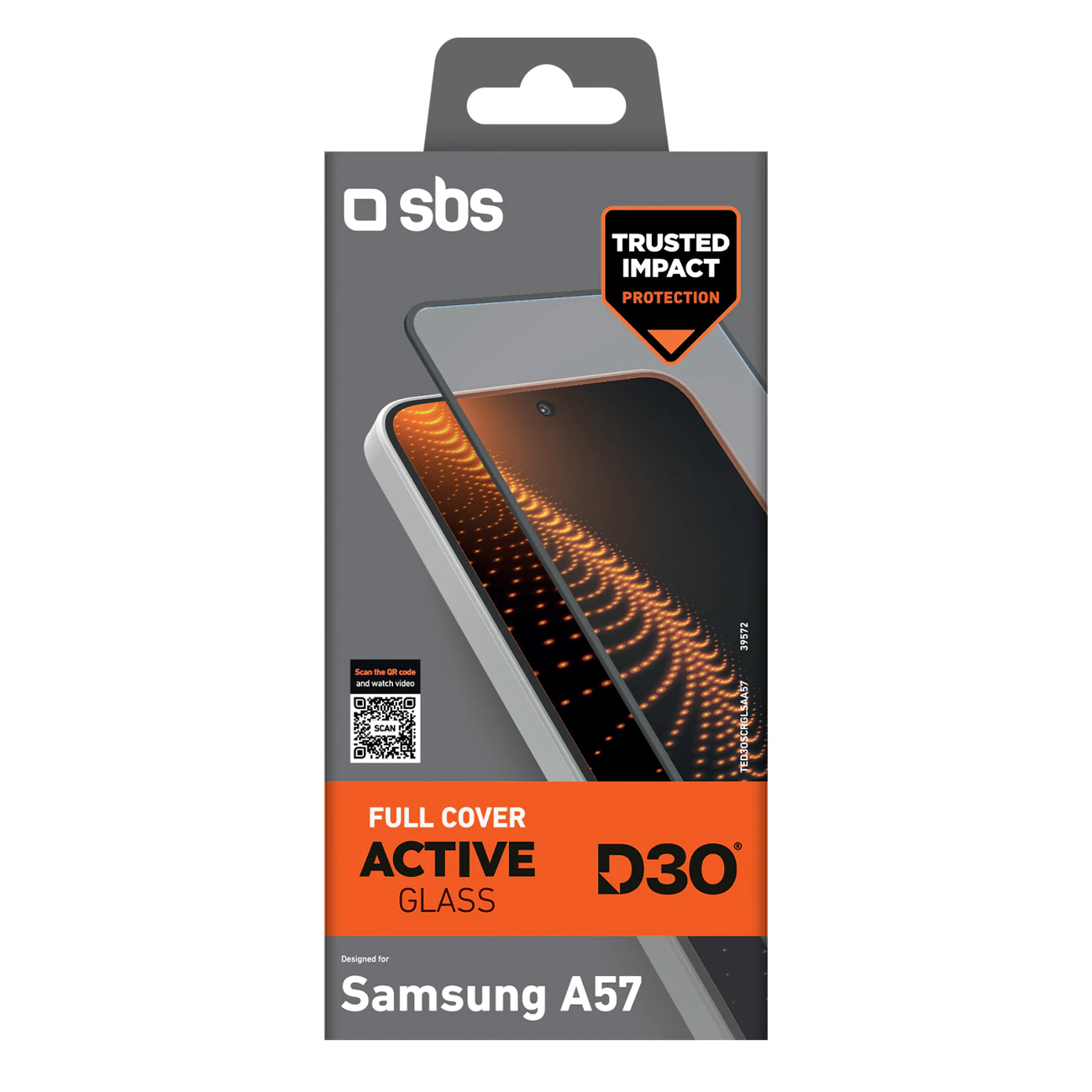 SBS D3O härdat glas för Samsung Galaxy A57, bild 2
