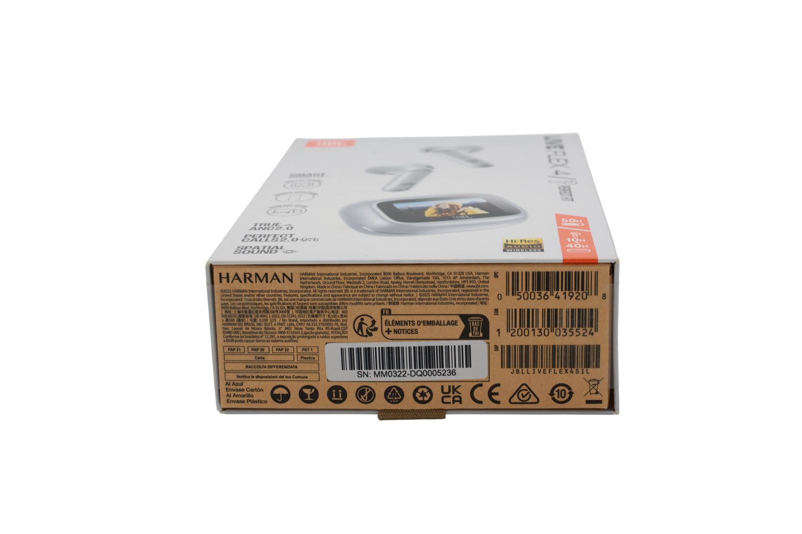 JBL Live Flex 4 True Wireless, silver, bild 3