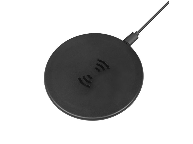 LogiLink PA0208, inomhus, USB, 5 V, 1 A, Trådlös laddning, Svart