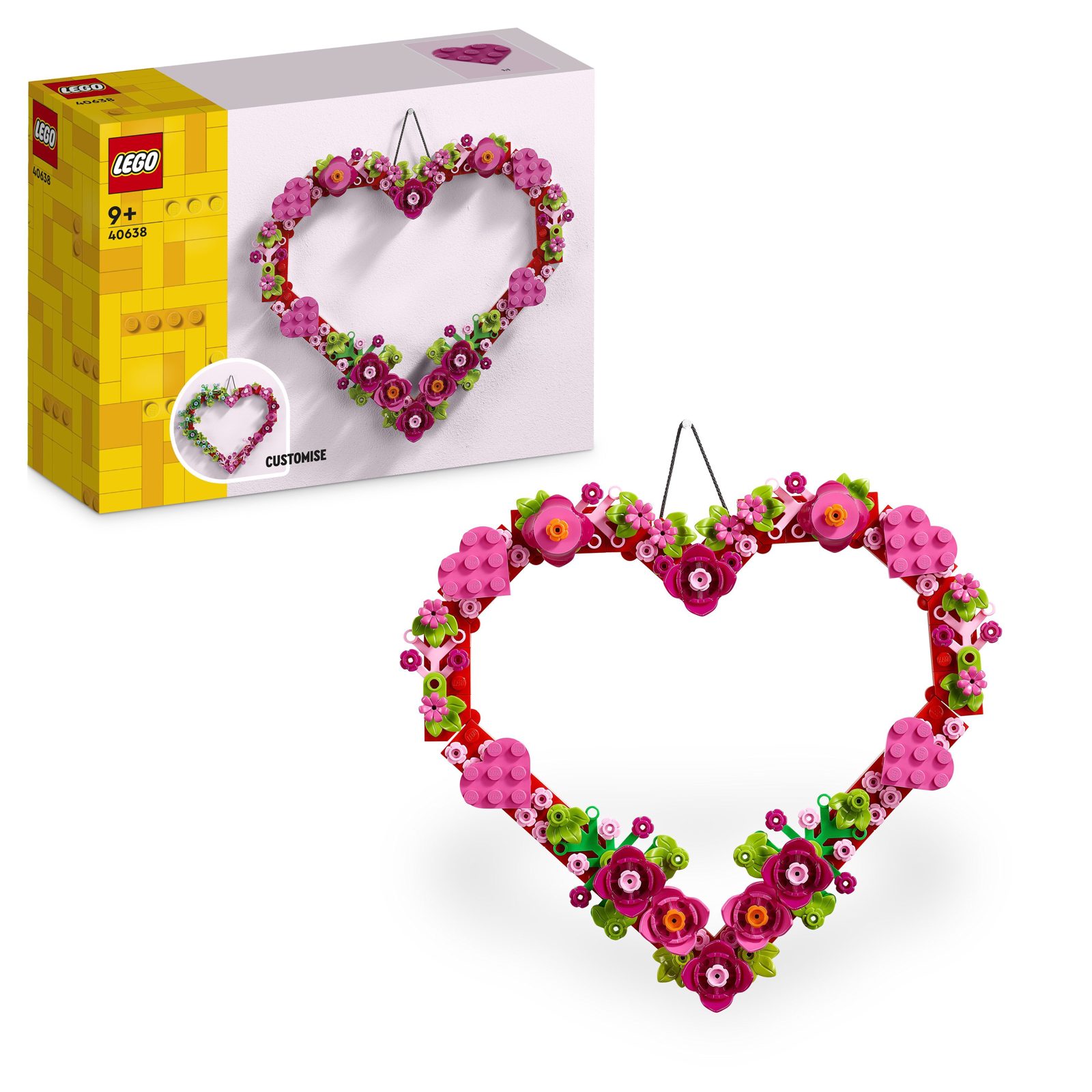 LEGO - Hjärtdekoration (40638), bild 4