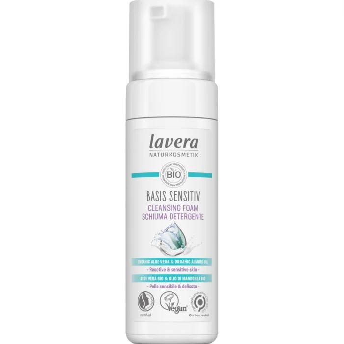 Lavera Basis Sensitiv Cleansing Foam 150 ml