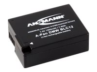 ANSMANN A-Pan DMW-BLC12 - Batteri - Li-Ion - 1000 mAh - för Panasonic Lumix DMC-FZ200, FZ62 Lumix G DMC-G5, G5H, G5K, G5KPP, G5W, G5WX, G5X, GH2EG-K