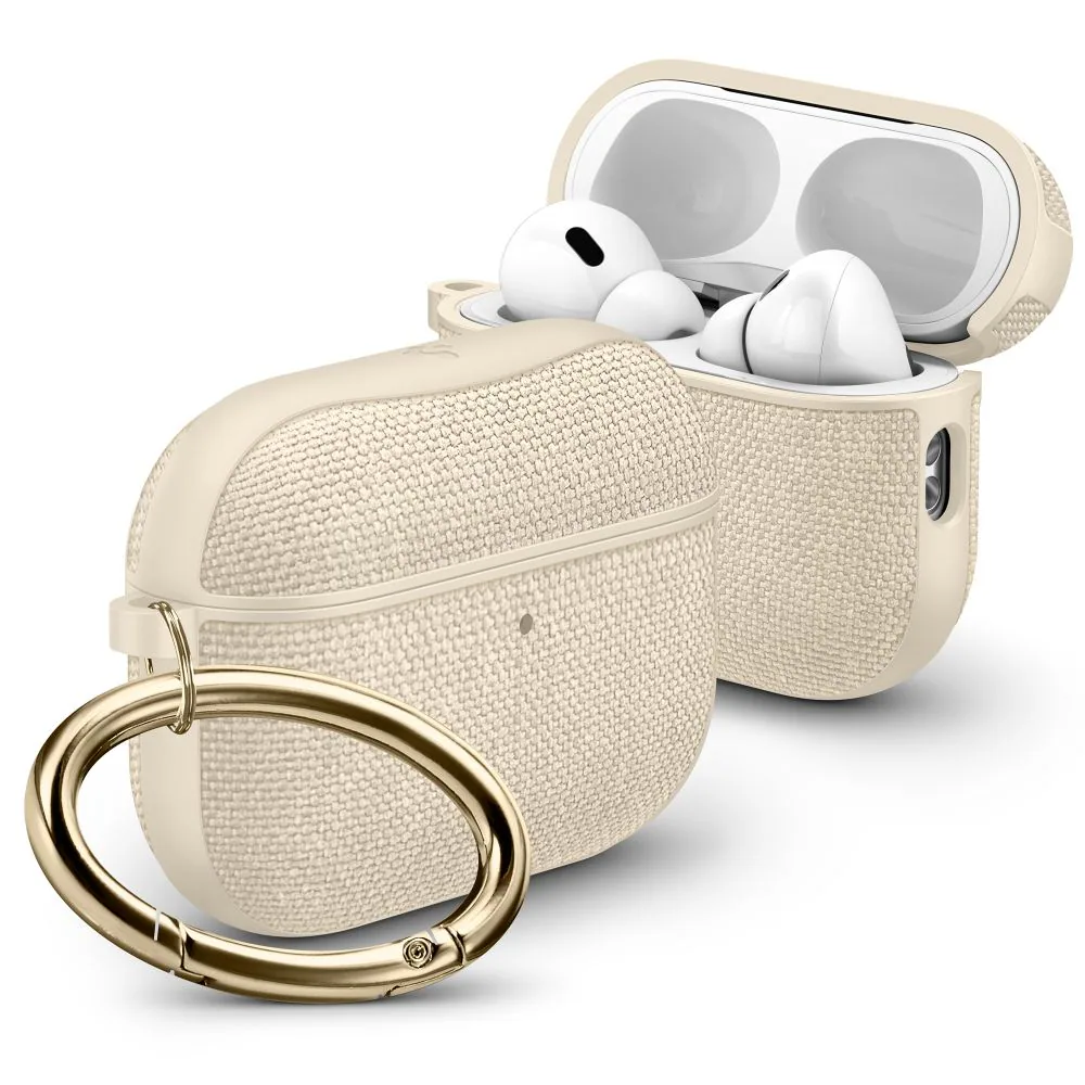 Spigen Urban Fit, Ask, Tyg, Polykarbonat, Beige