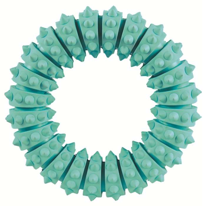 Trixie Denta Fun Ring mintsmak naturgummi 12 cm