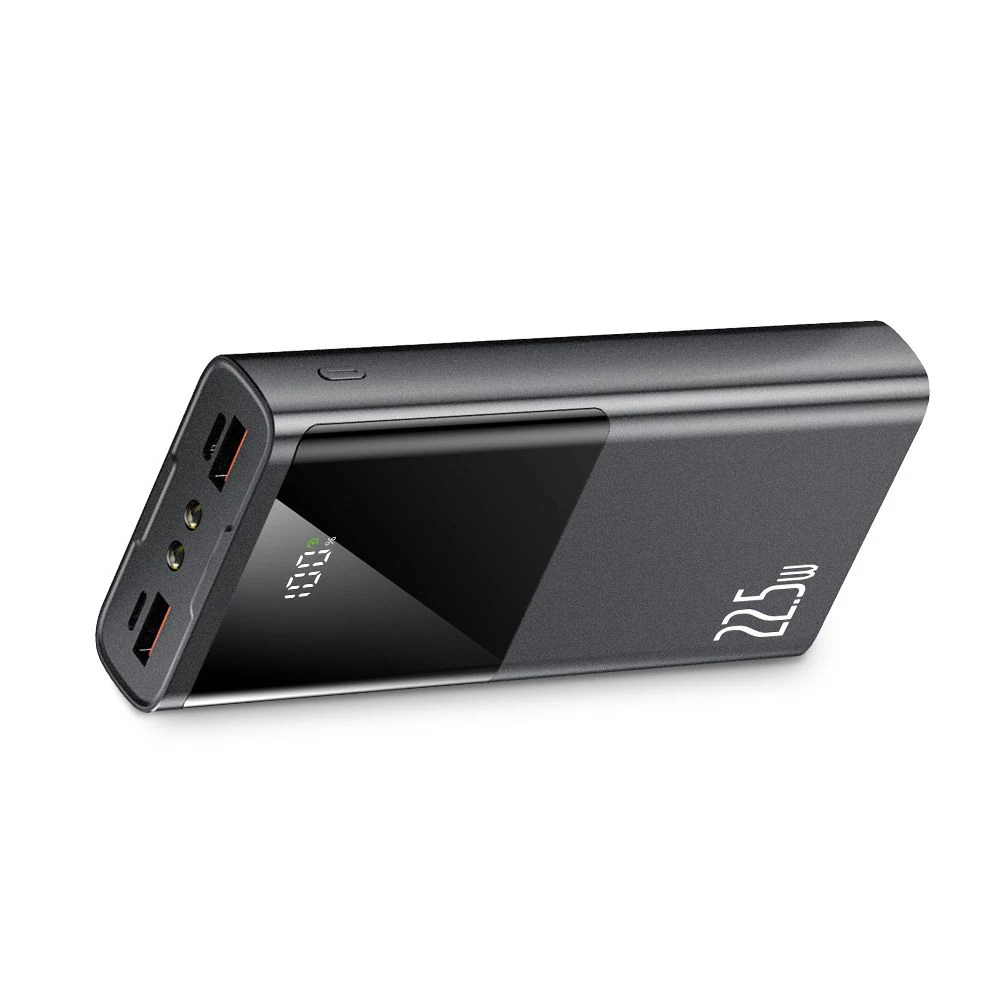 Powerbank Tech-Protect PB13 20000mAh 22.5W 2x USB-A/USB-C/Lightning med kabel - grå, bild 2