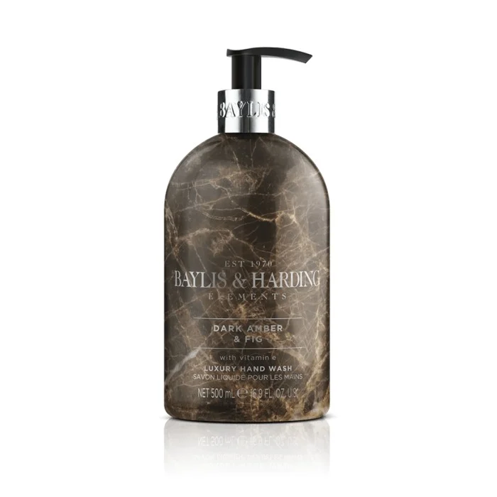 Baylis & Harding Elements Hand Wash Dark Amber & Fig 500 ml, bild 4