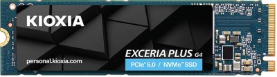 1 TB Kioxia Exceria Plus G4 SSD, M.2 2280 NVMe, PCIe 5.0