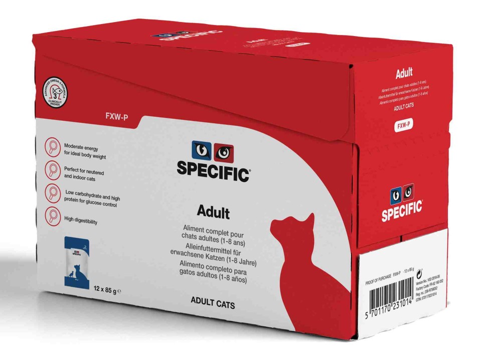 Specific FXW-P Adult 12x85 g