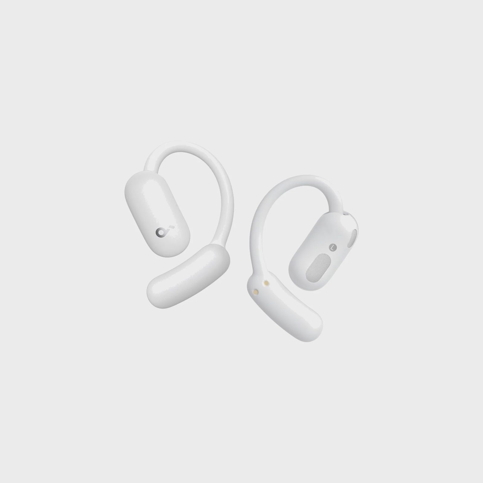 Soundcore AeroFit 2 True Wireless open-ear hörlurar (vita)