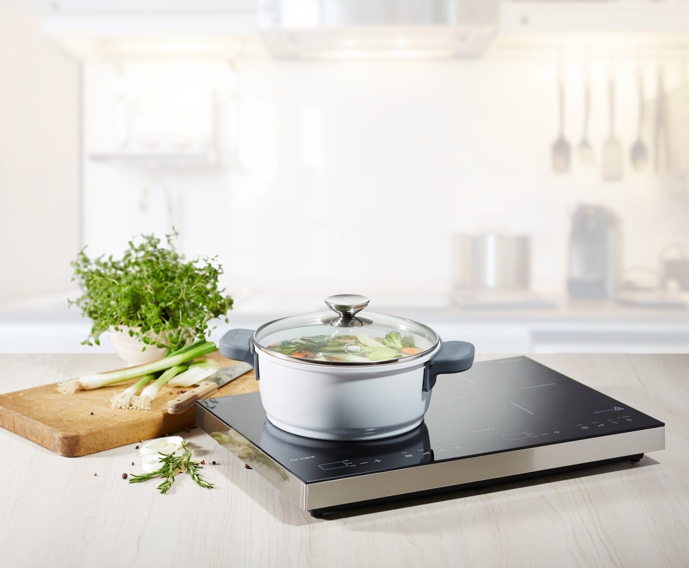 Caso Induction S-Line 3500 Svart/stål