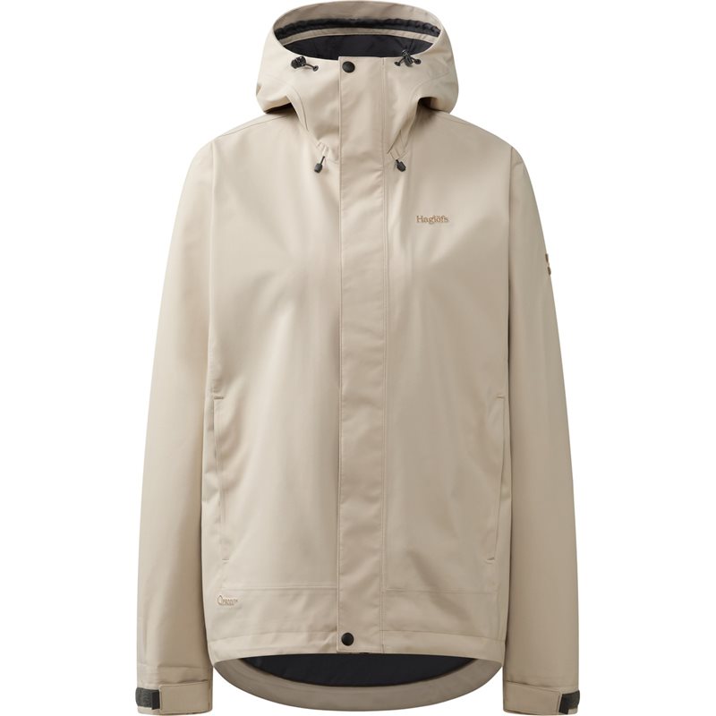 Haglöfs Breeze Proof Jacket Women Chalk Beige - XS