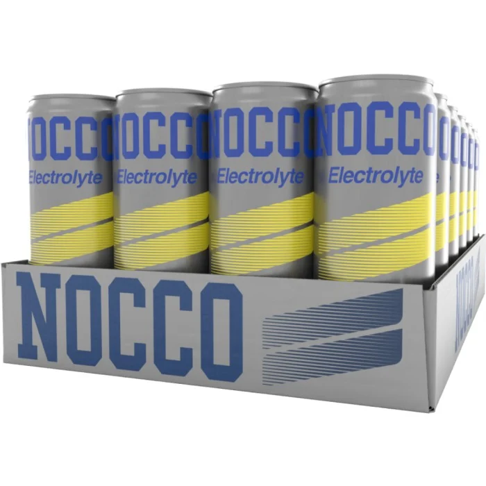 NOCCO Electrolyte, Lemon/Lime, 24-pack