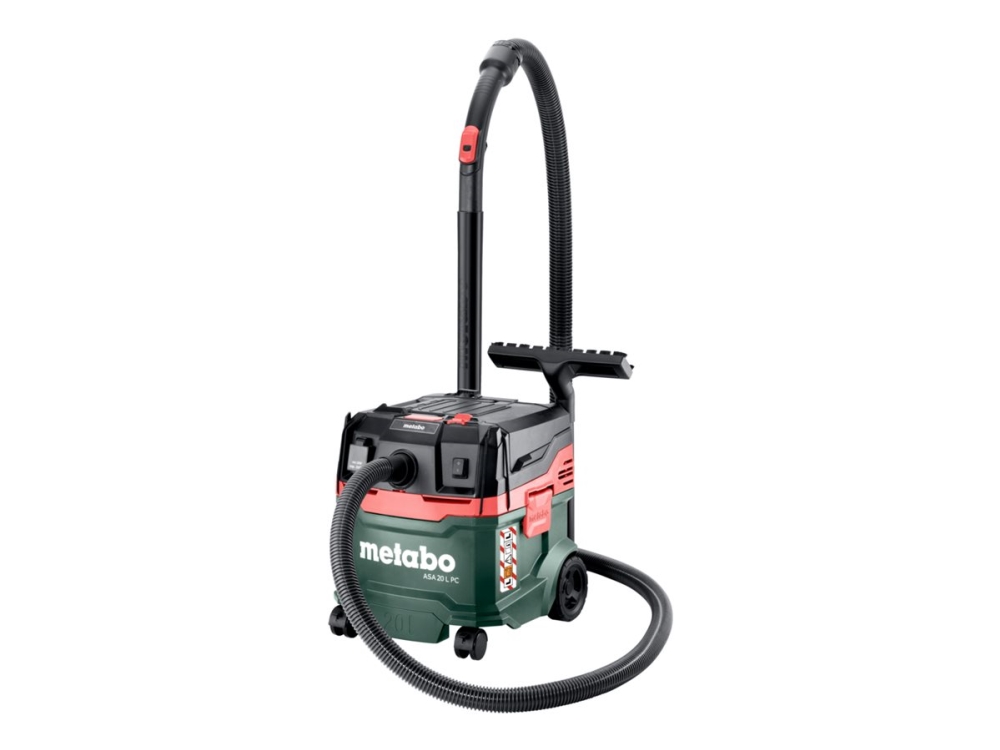 Metabo ASA 20 L PC - Dammsugare - med behållare - med/utan påse