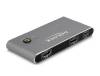 Systemswitch DeLock 11486, 2-vägs KVM, USB-C DP alt.mode till HDMI, 8K@30Hz / 4K@144Hz