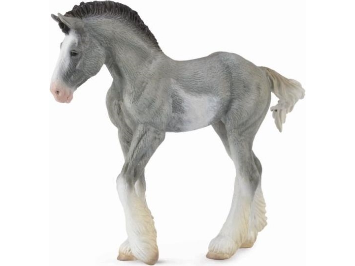 Collecta samlarfigur Clydesdale föl Blue Roan (004-88626)