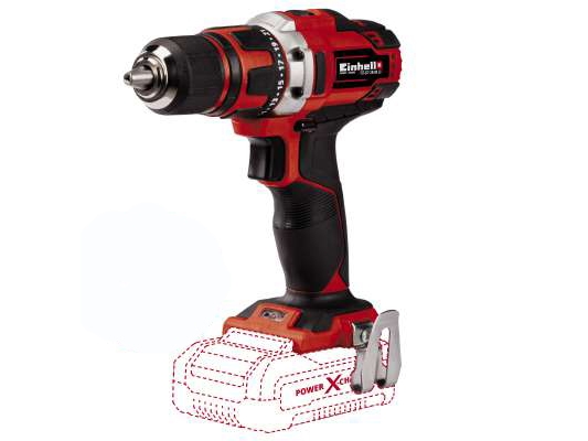 Einhell TE-CD 18/40 Li-Solo, Borr med pistolgrepp, utan nyckel, 1,3 cm, 1500 RPM, 40 nm, 6 mm - SOLO