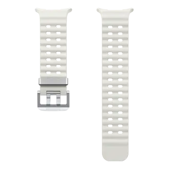 Samsung Galaxy Watch Ultra Marine band, vit sand, bild 2